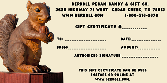 GIFT CERTIFICATE